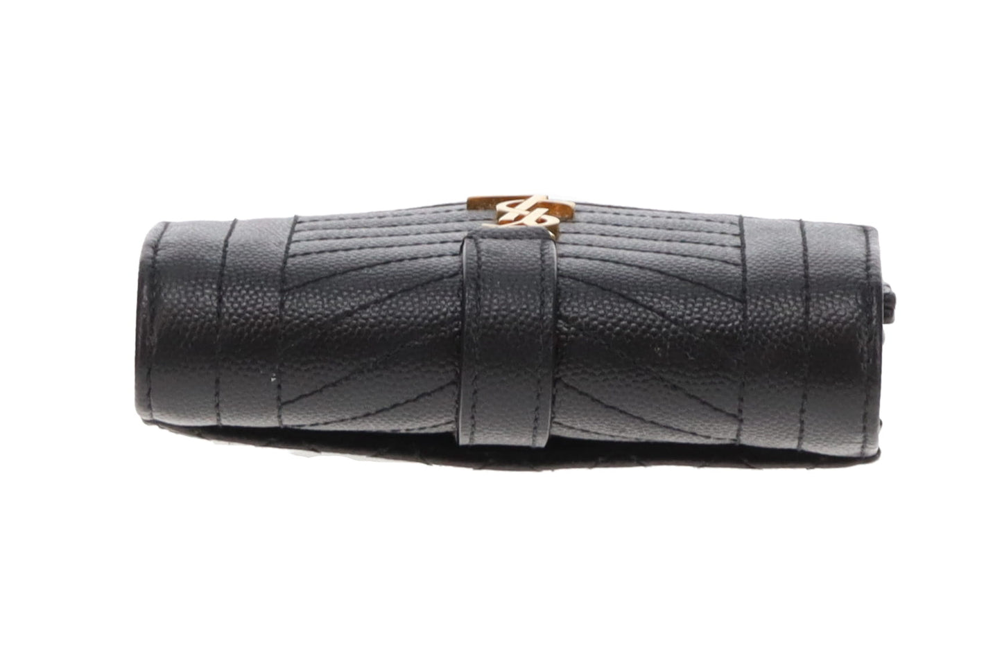 Saint Laurent Tri-Fold Wallet CompactCassandre Matelassé Leather