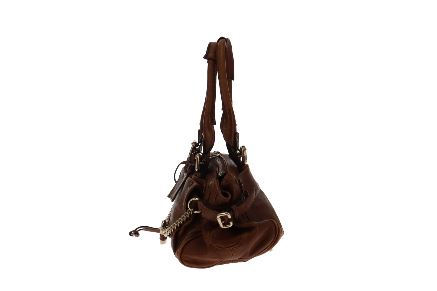 Chloe Paddington Tan Distressed Leather GH