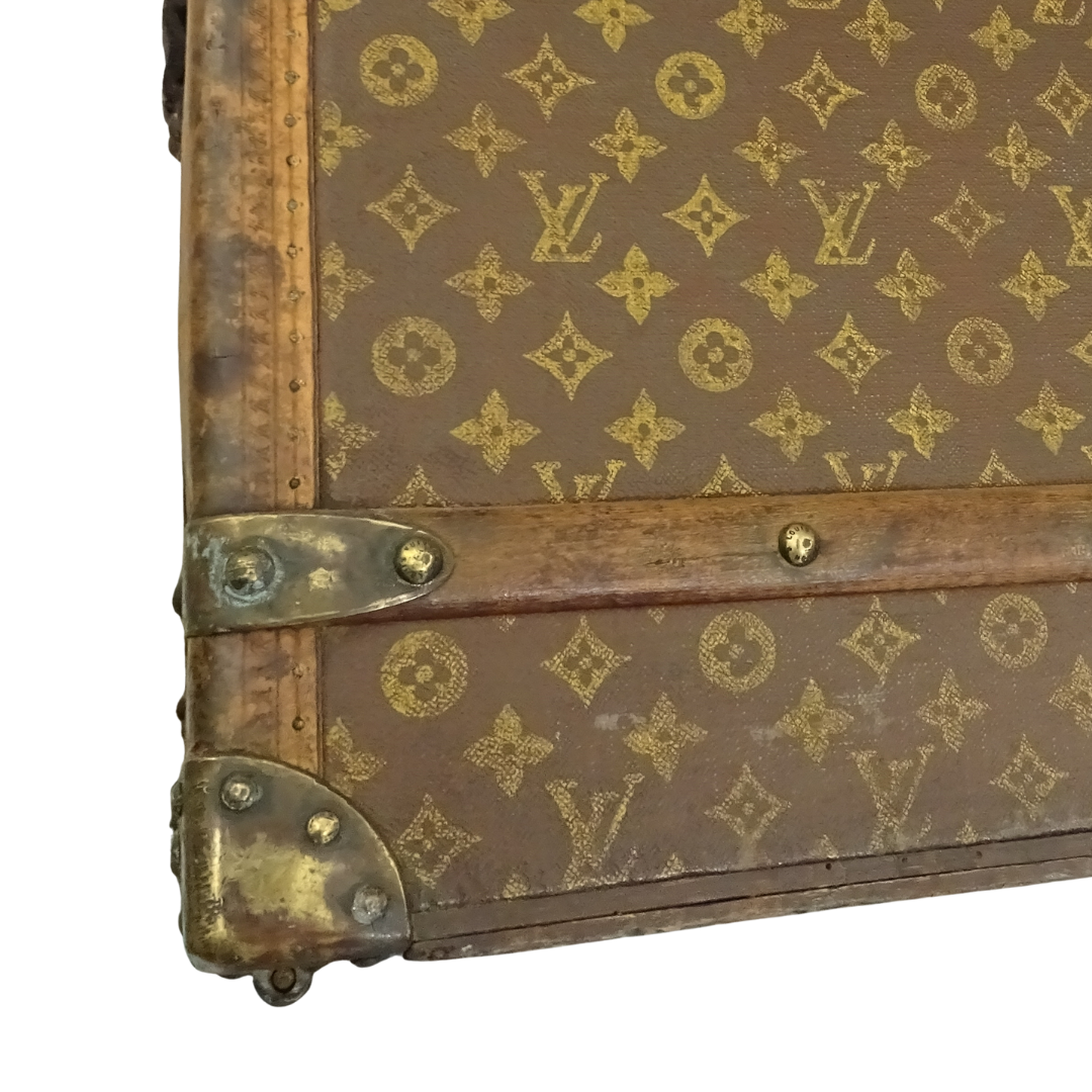 Louis Vuitton Antique Steamer Trunk 1920's - 1930's