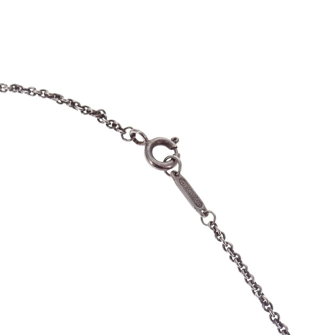 Tiffany & Co Lucky Horseshoe Sterling Silver Pendant On Chain