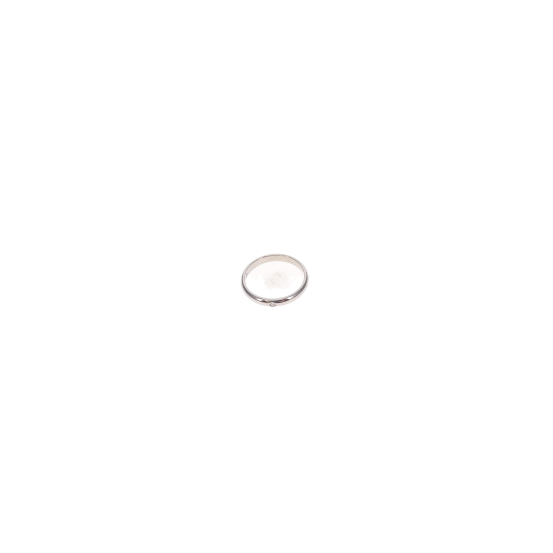 Cartier Platnium Alliance 1895 Ring with Diamond Size 49