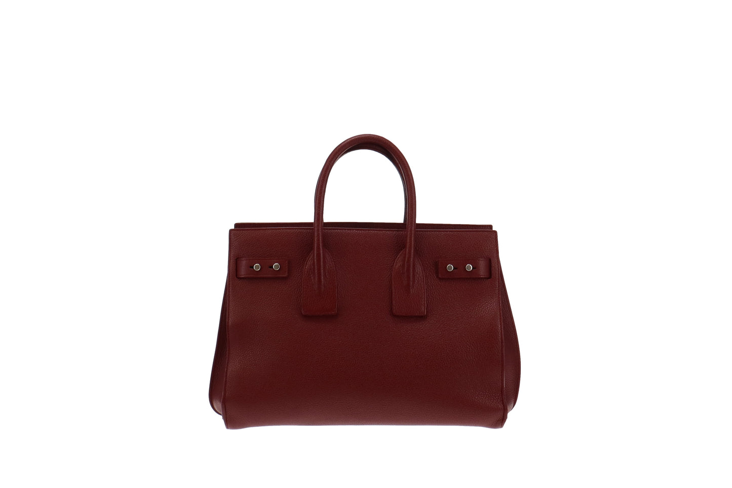 Saint Laurent Ruby Red Souple Sac Du Jour