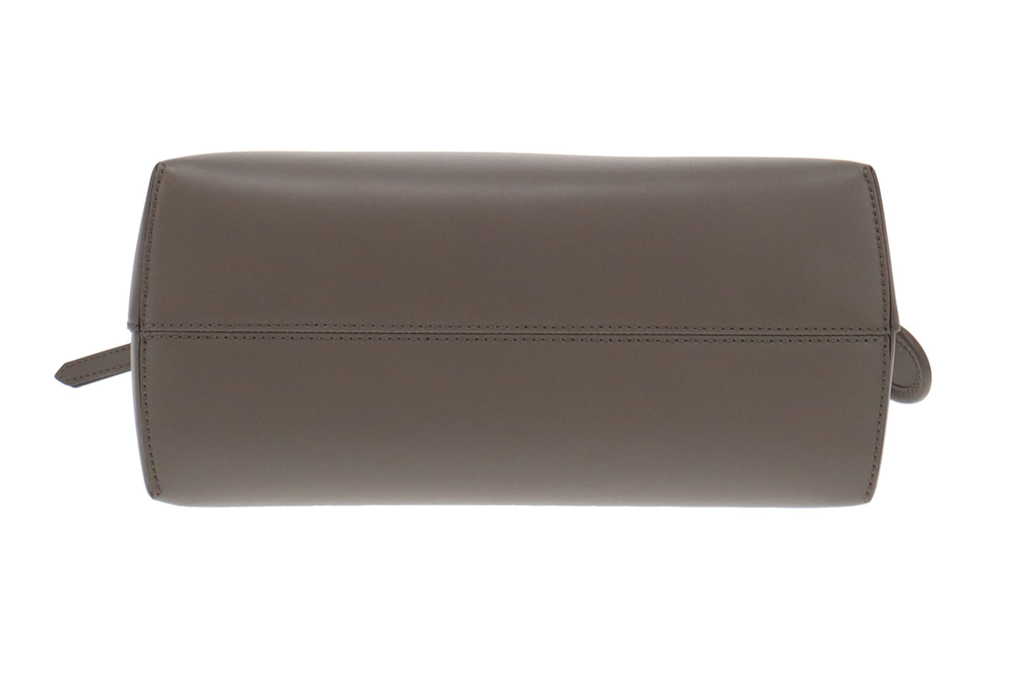 Fendi Grey Smooth Calfskin By The Way Medium Bag with Long Strap