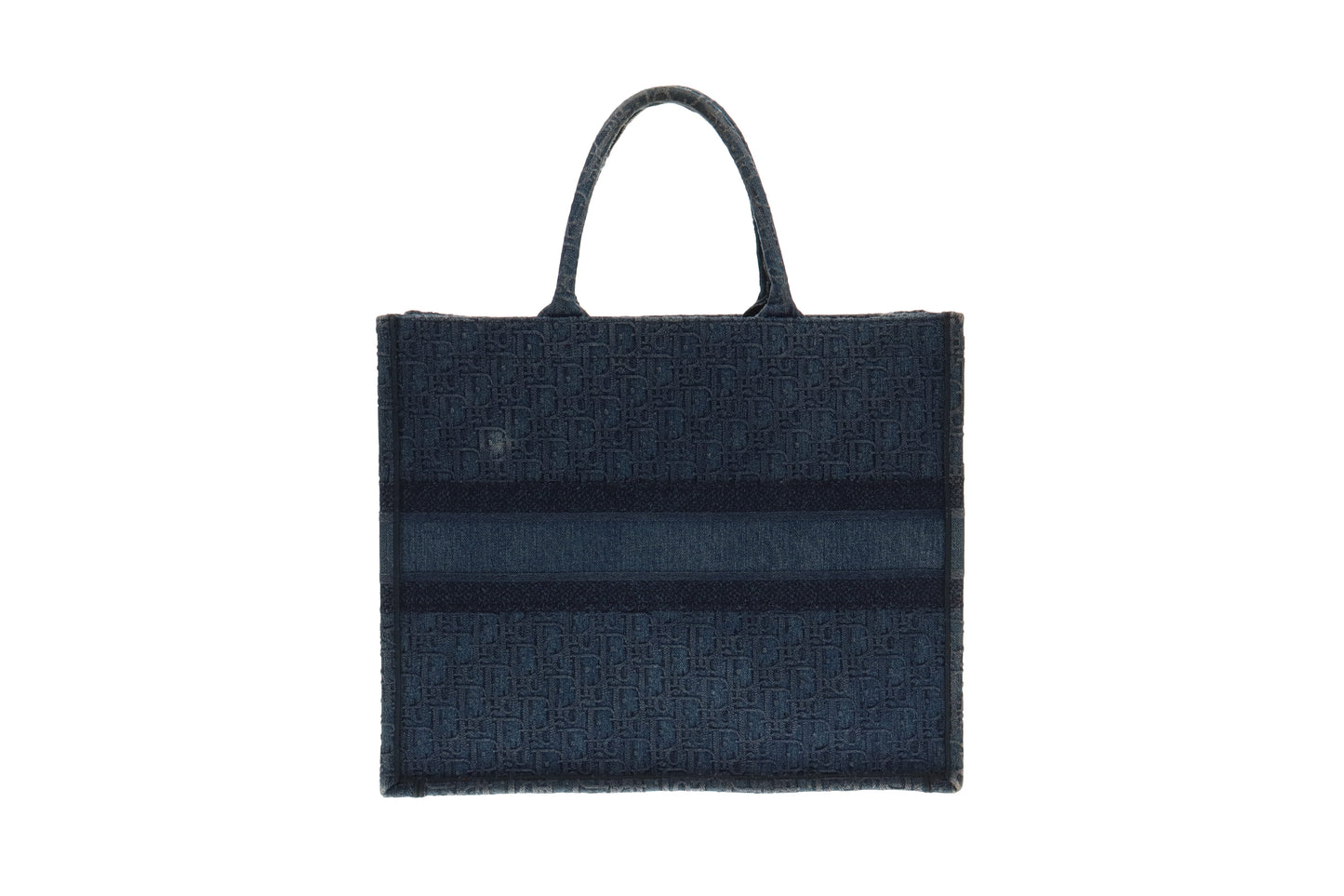 Christian Dior Large Book Tote Monogram Denim