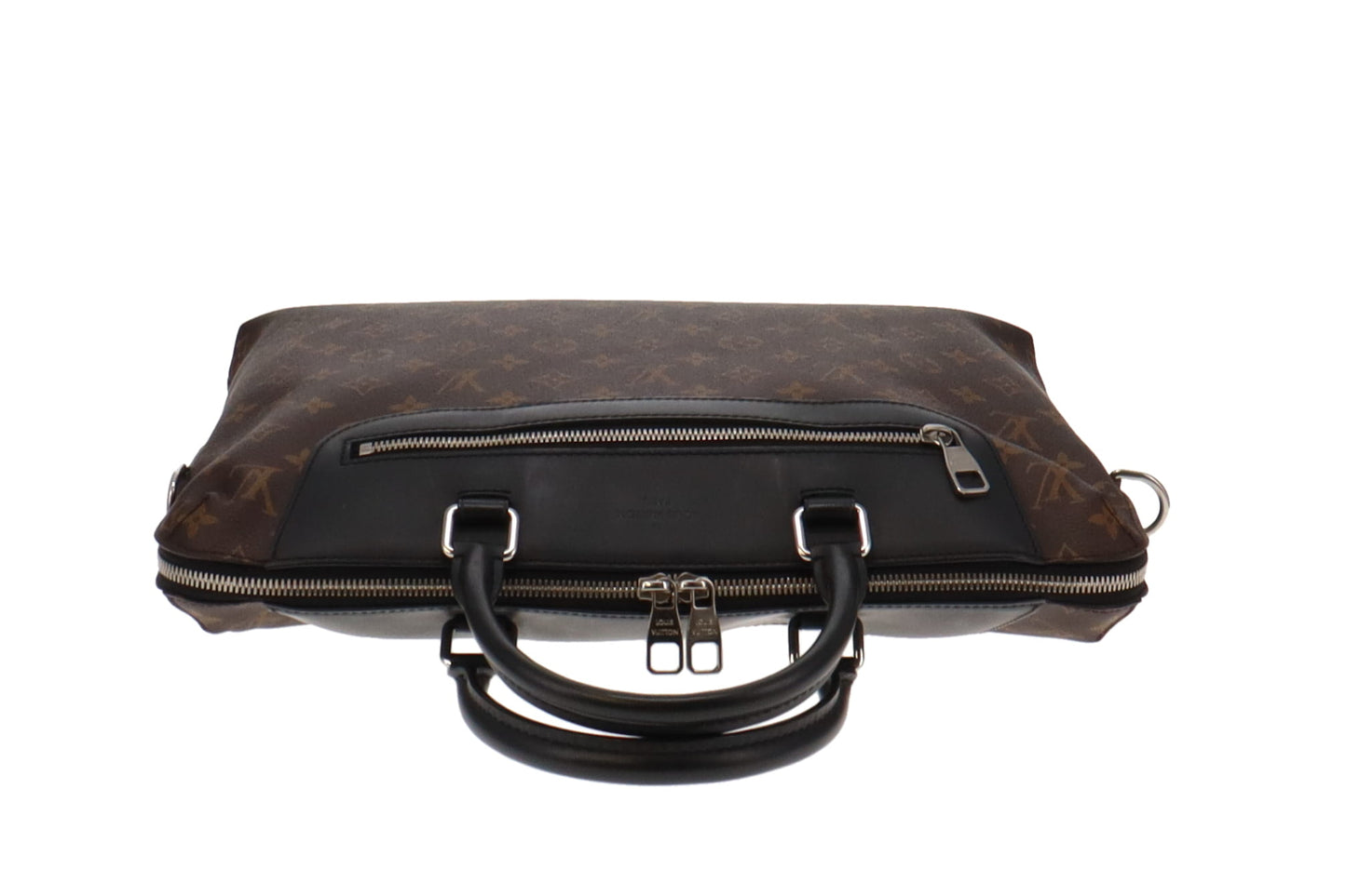 Louis Vuitton Monogram and Noir Leather Porte Documents Jour CA4108