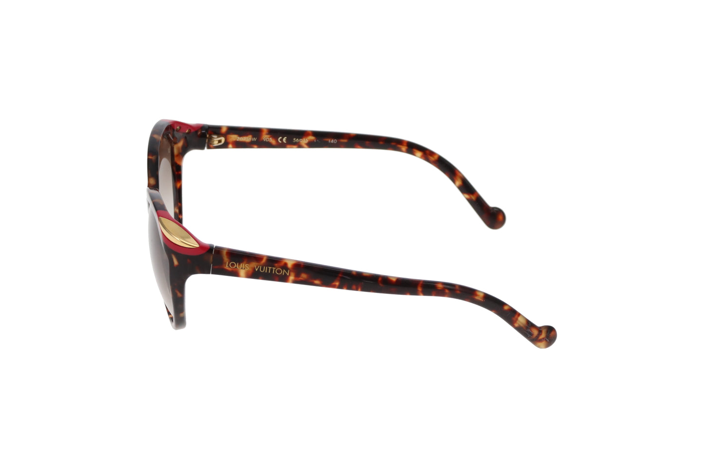 Louis Vuitton Ivy Cat Eye Sunglasses Dark Tortoise Z0736W
