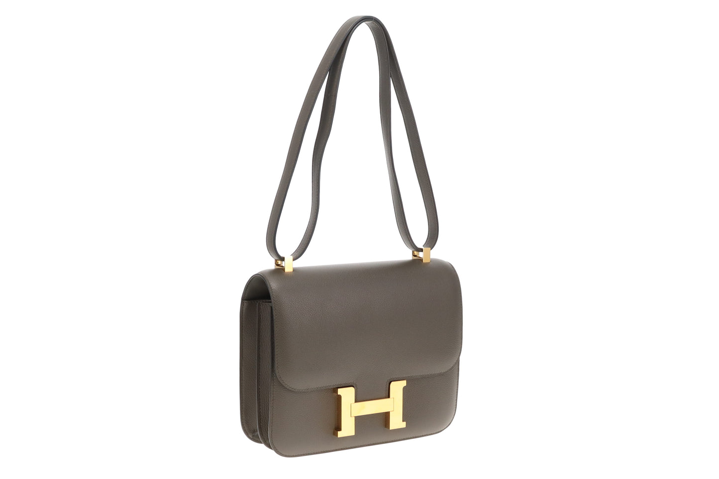 Hermes Constance 24 Evercolor Vert De Gris GHW 2020