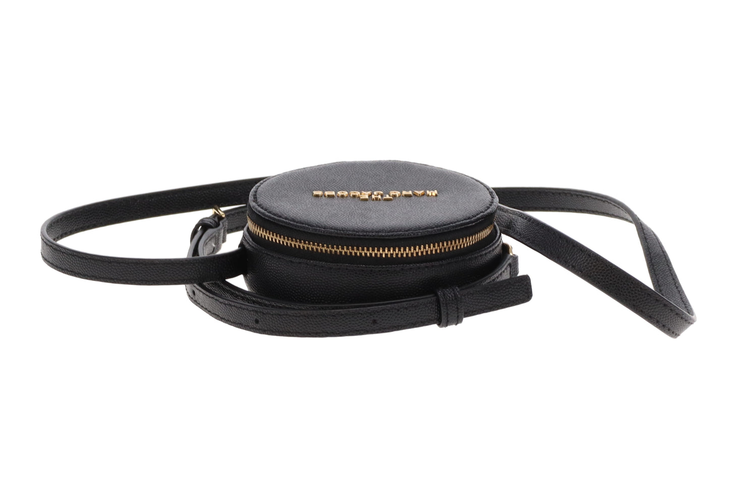 Marc Jacobs The Hot Spot Black Mini Round Bag