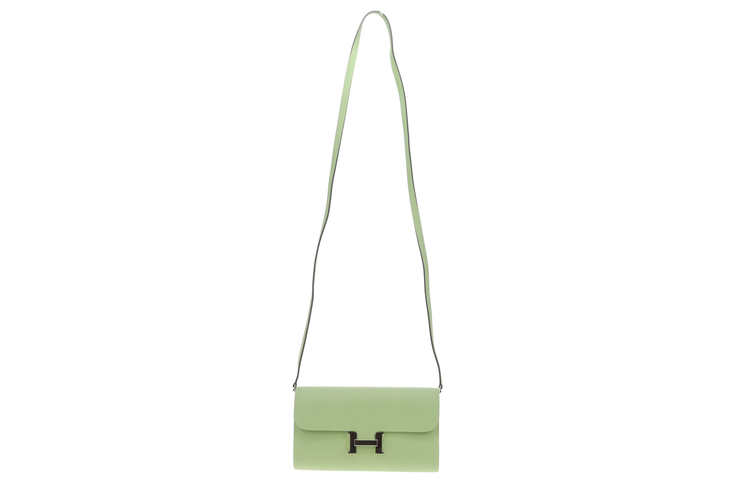 Hermes Constance Long To Go Wallet Vert Criquet Epsom 2020