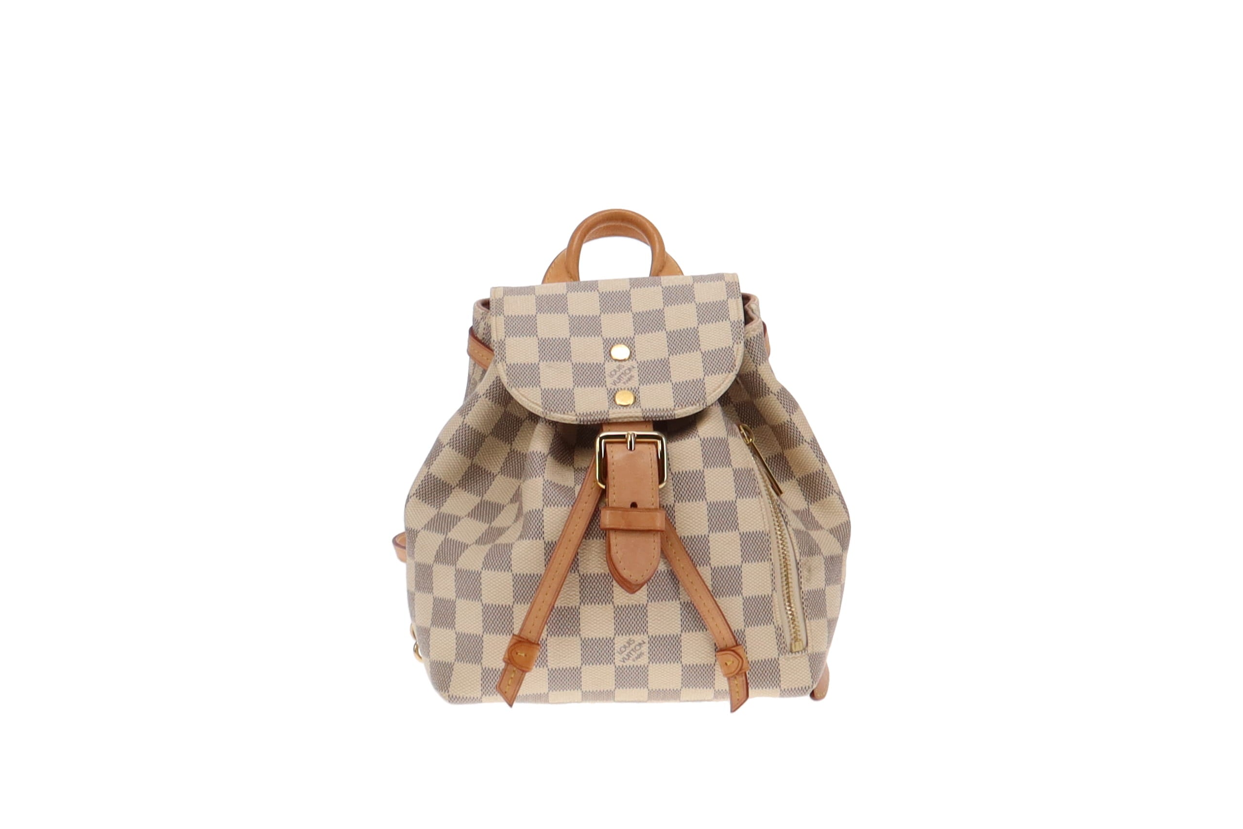 Sperone leather backpack Louis Vuitton Multicolour in Leather