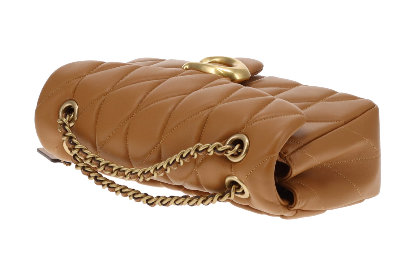 Coach Tabby Quilted Honey Brown