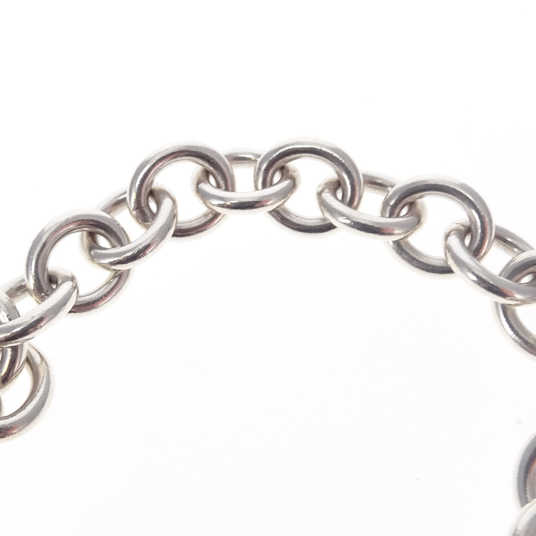 Tiffany & Co Heart Tag Bracelet Sterling Silver 925 SS