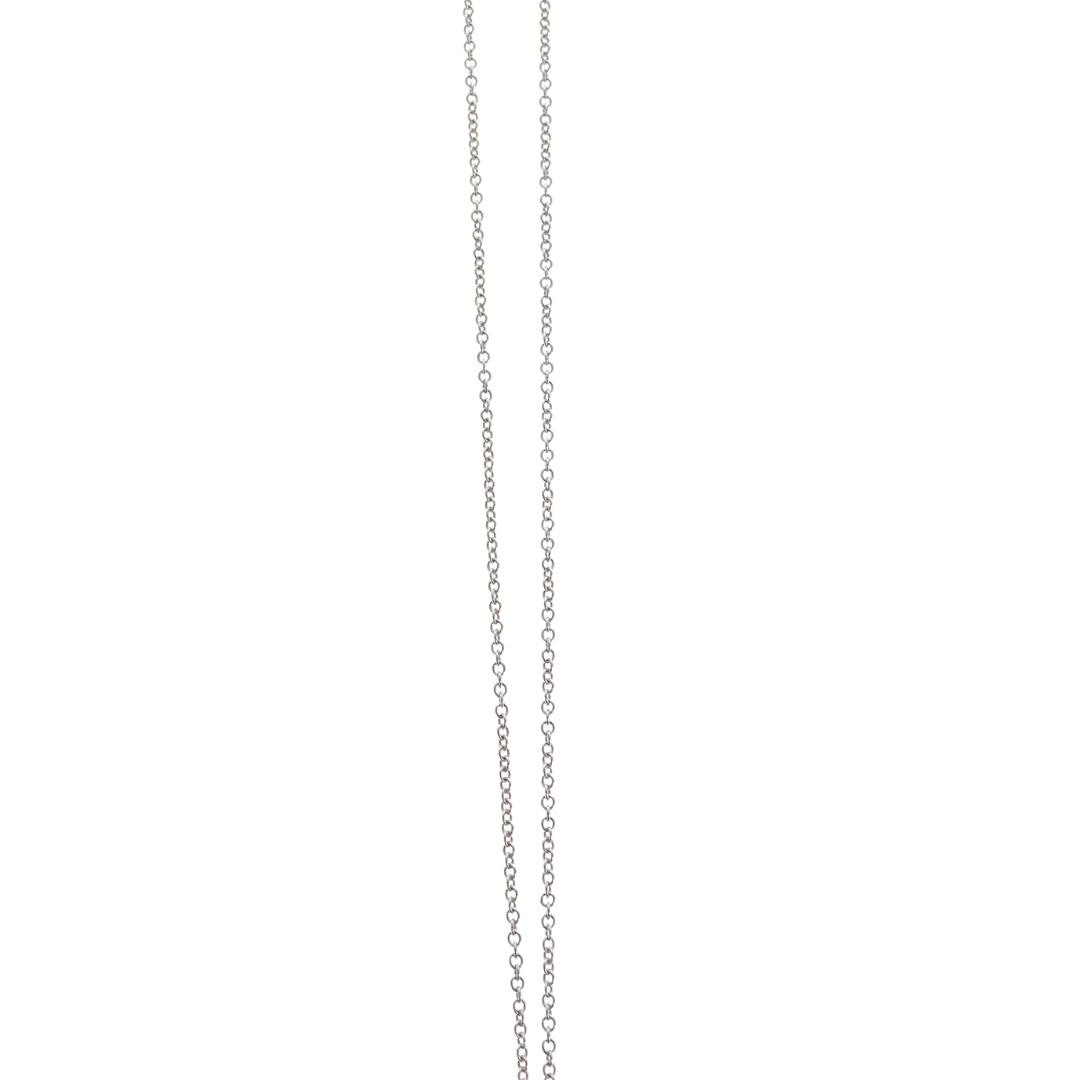 Tiffany & Co Sterling Silver RTT Love Love Heart Tag Key Pendant