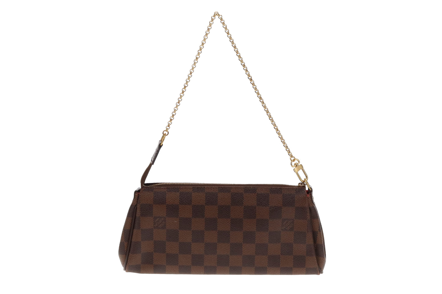 Louis Vuitton Damier Ebene Eva Clutch on Strap MB3176 - 2016