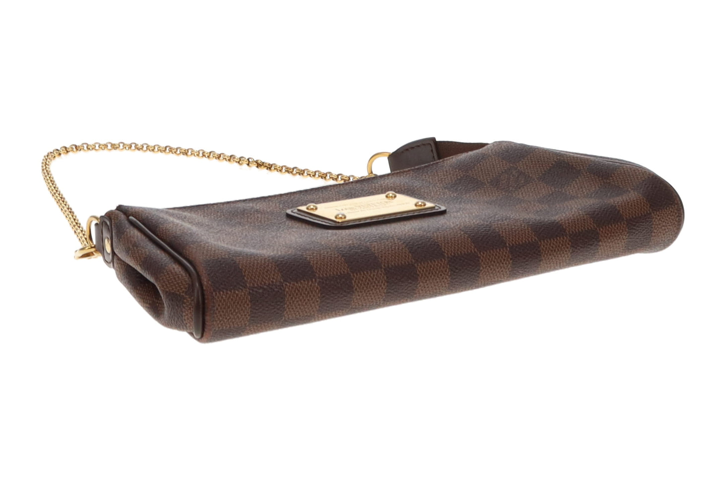 Louis Vuitton Damier Ebene Eva Clutch on Strap MB3176 - 2016