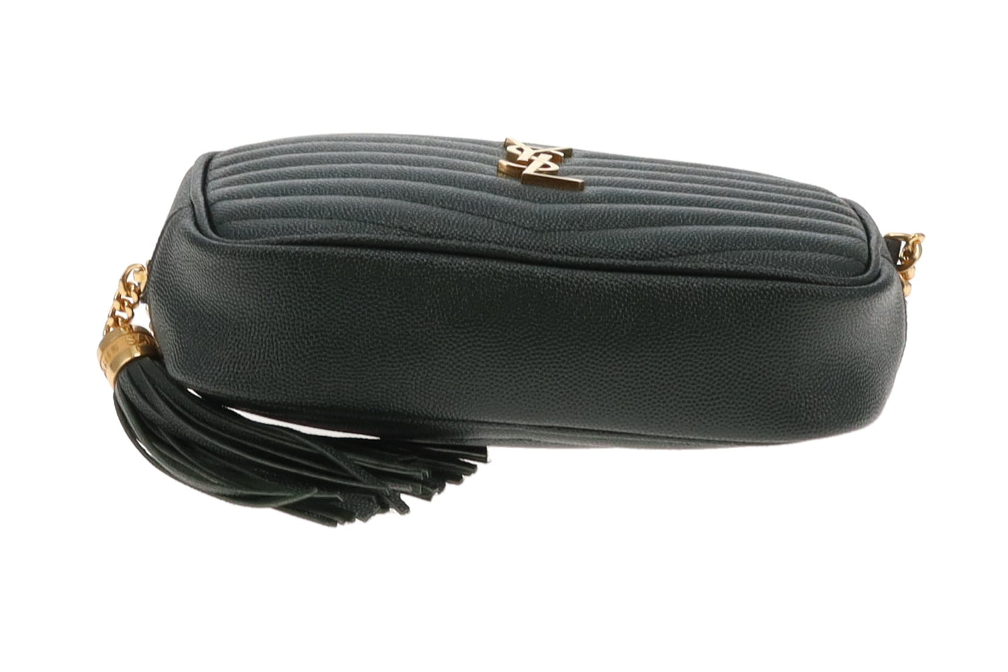Saint Laurent Lou Mini Camera Bag Forest Green