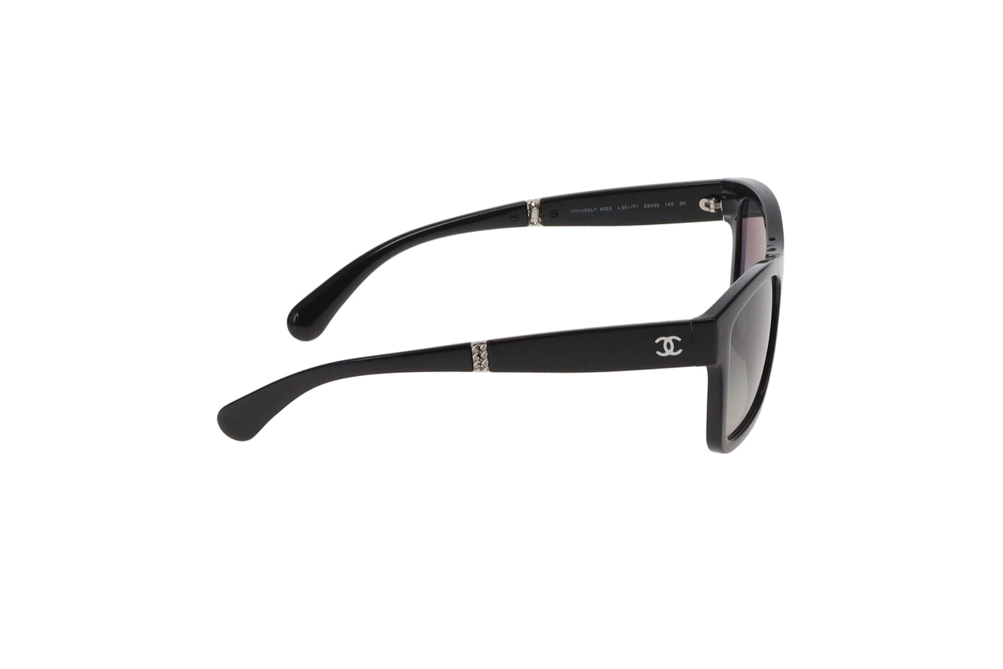 Chanel Folding Square Sunglasses 6053 With Square Leather Case