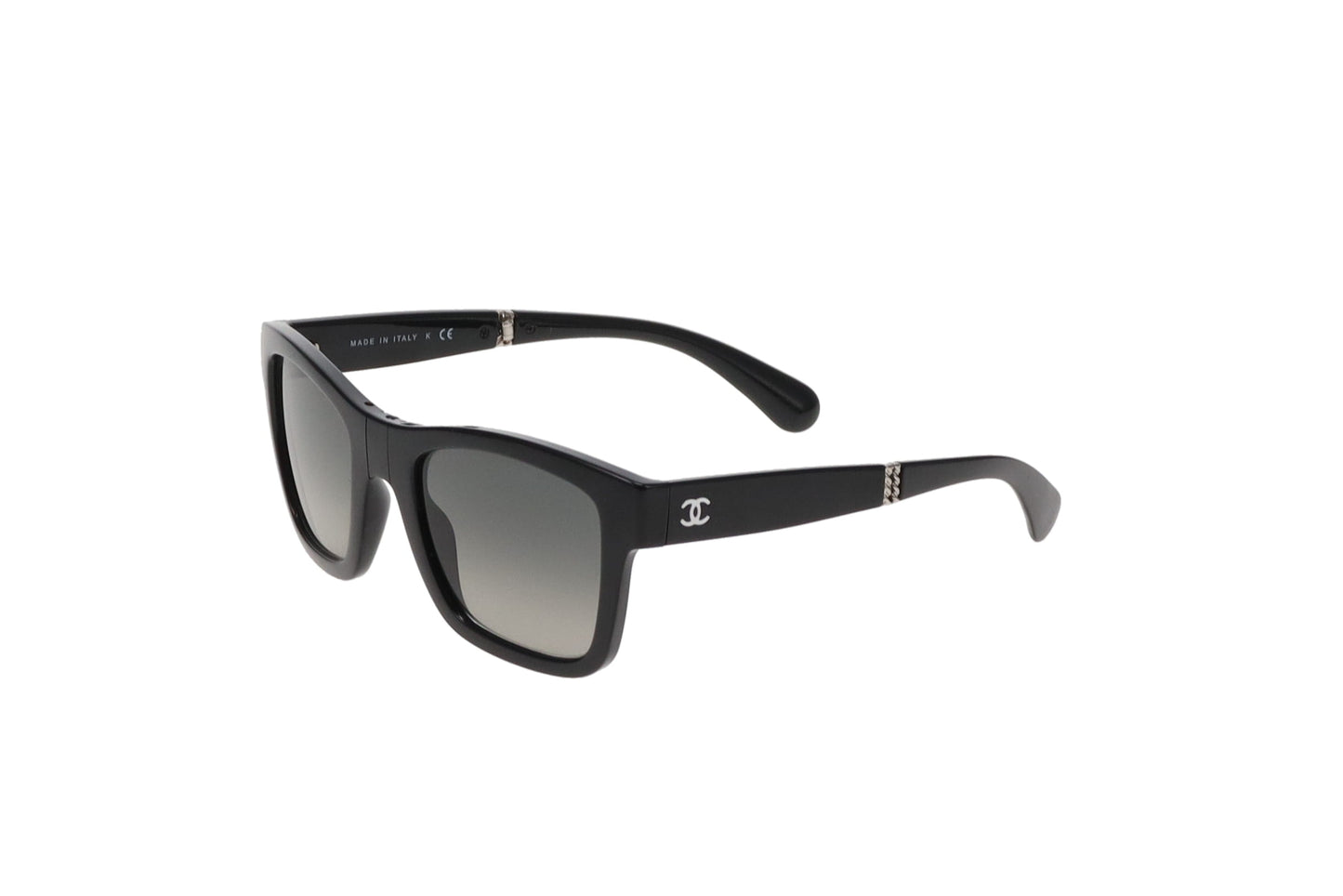 Chanel Folding Square Sunglasses 6053 With Square Leather Case