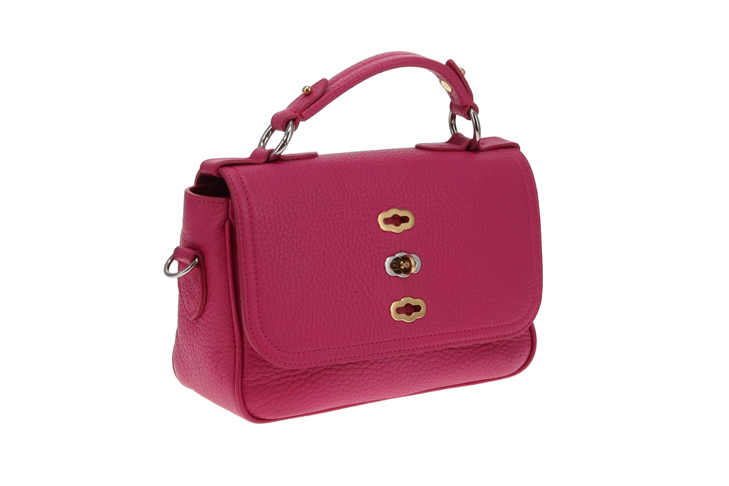 Mulberry Pink Heavy Grain Bryn Shoulder Bag