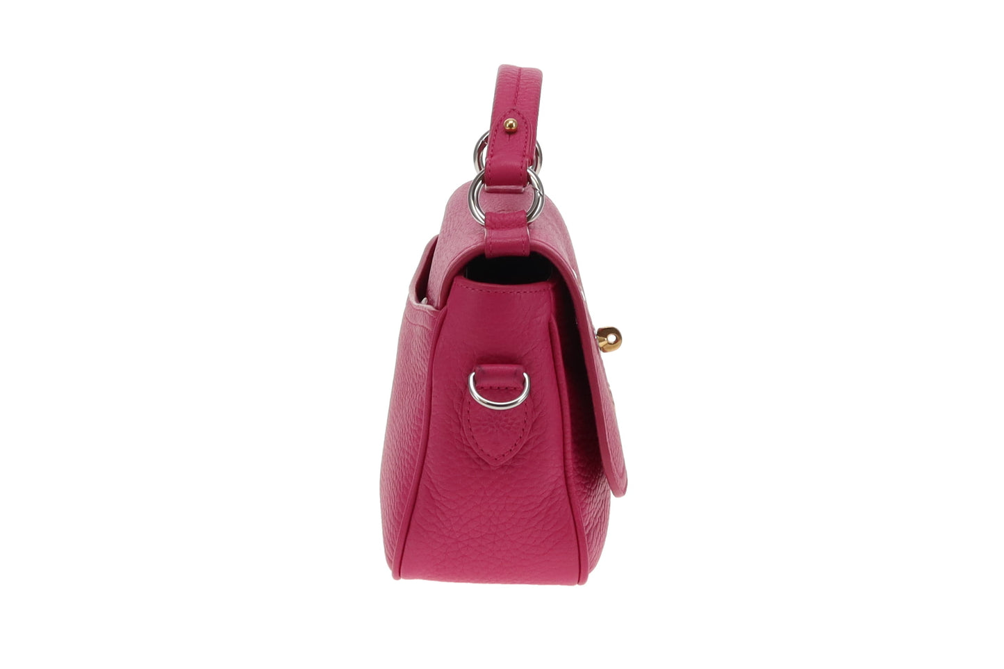Mulberry Pink Heavy Grain Bryn Shoulder Bag