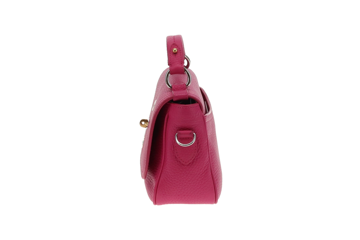Mulberry Pink Heavy Grain Bryn Shoulder Bag