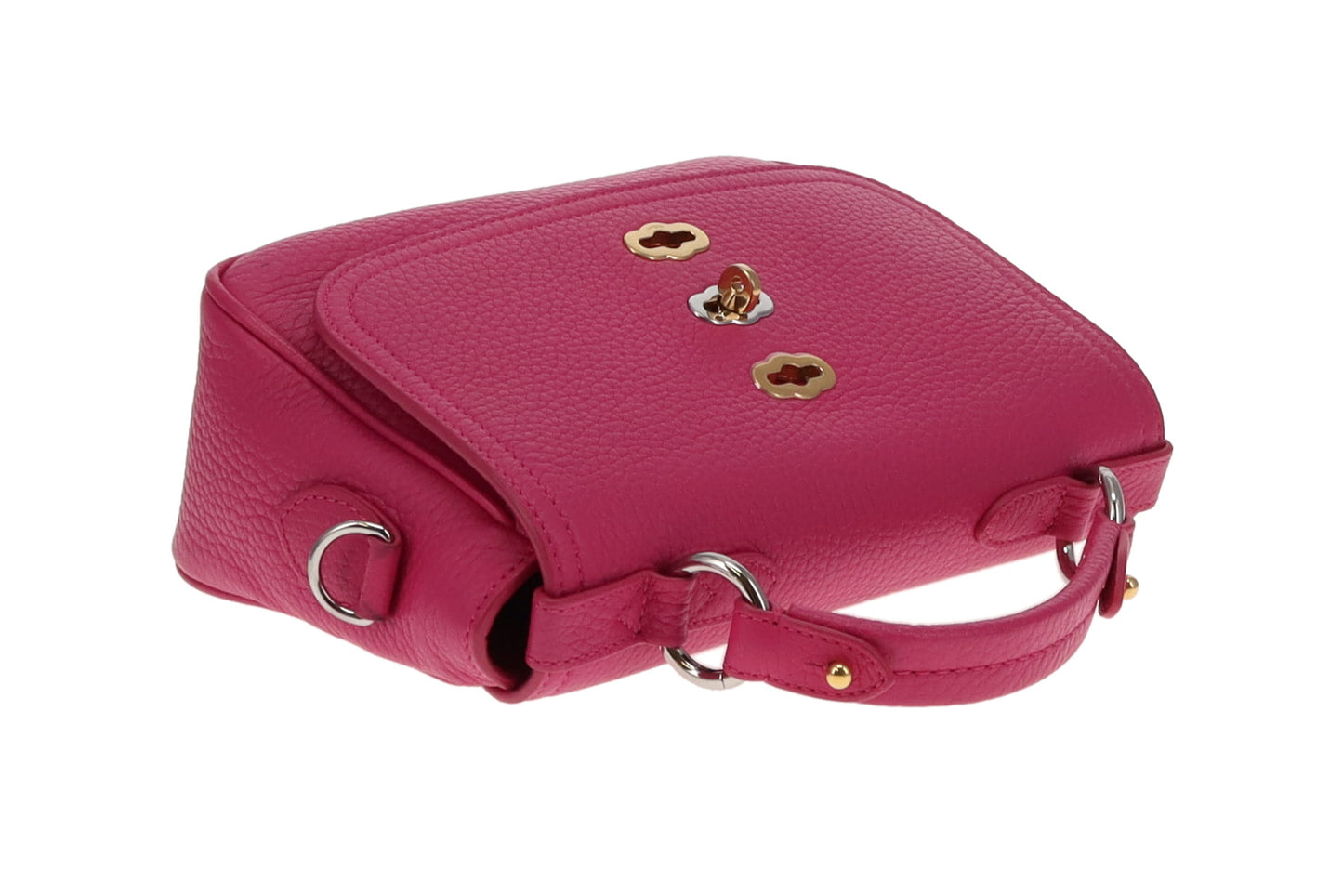 Mulberry Pink Heavy Grain Bryn Shoulder Bag