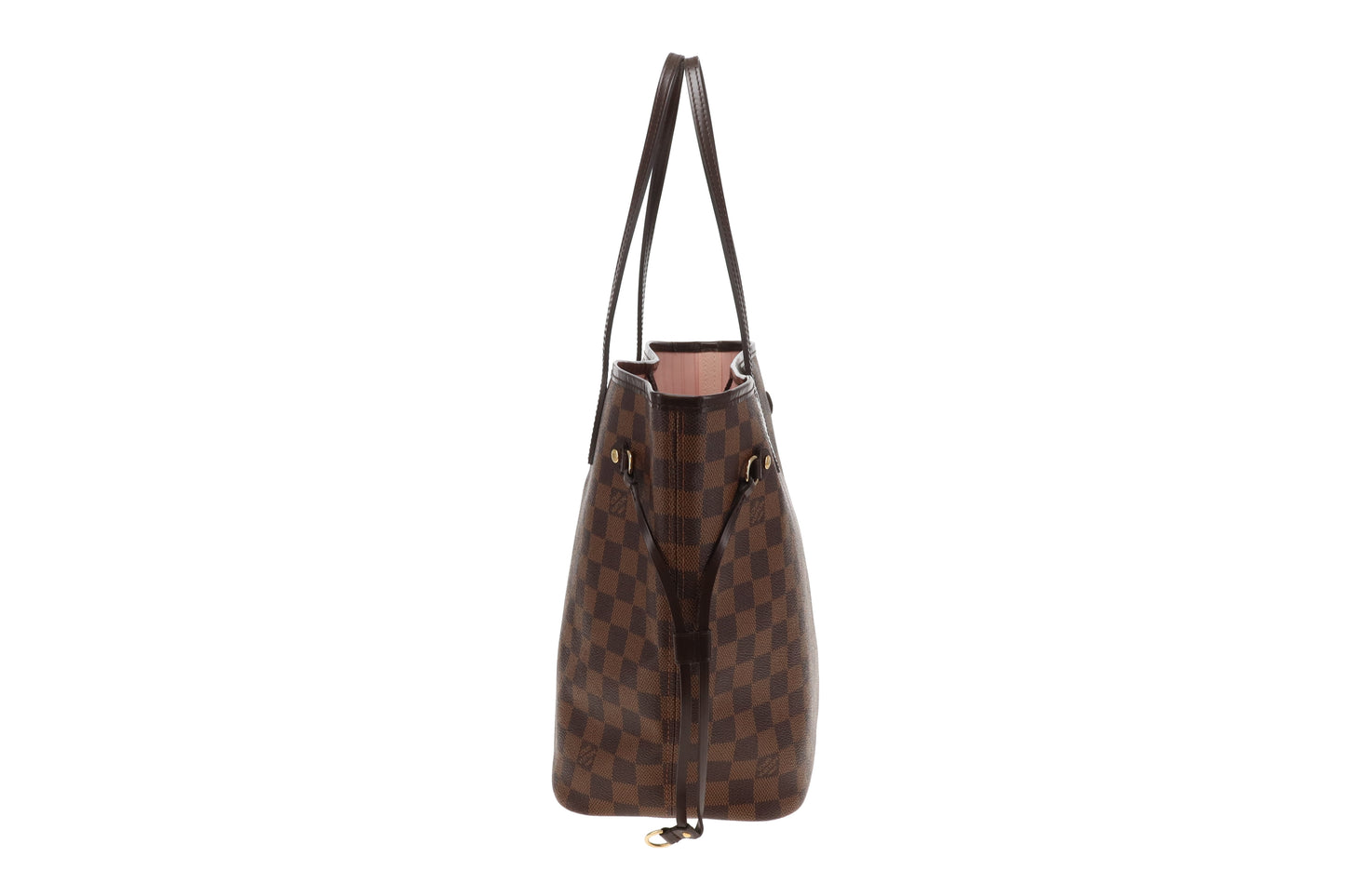 Louis Vuitton Neverfull Damier Ebene & Rose Ballerine AR4148