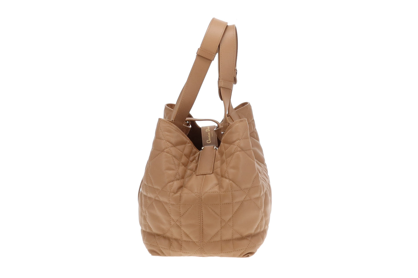 Dior Toujours Medium Bag Light Gold-Tone Macrocannage Calfskin 2023