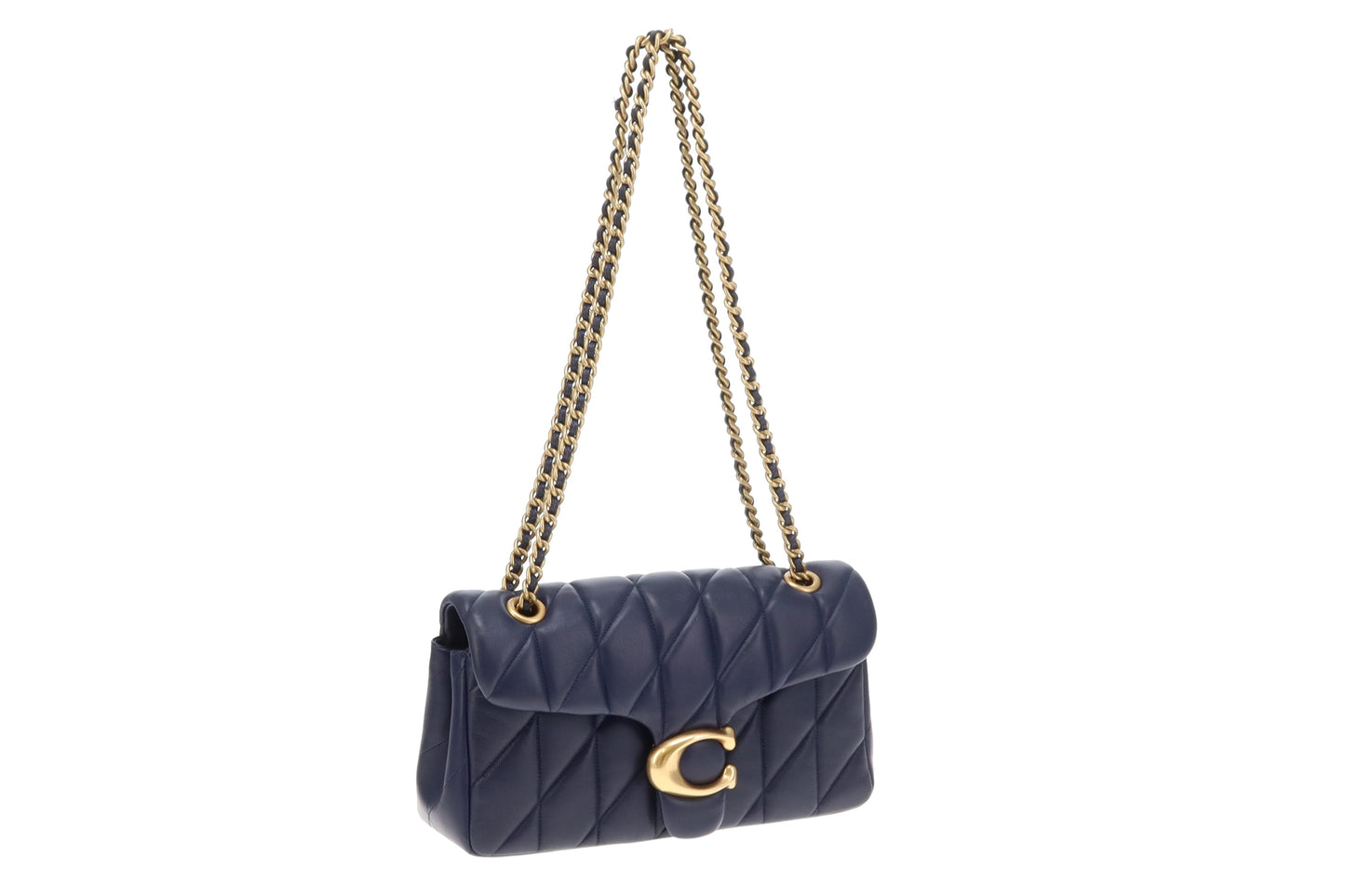 Coach The Tabby Bag Nappa Navy
