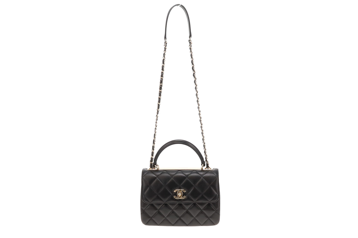 Chanel Trendy Small Black Lambskin