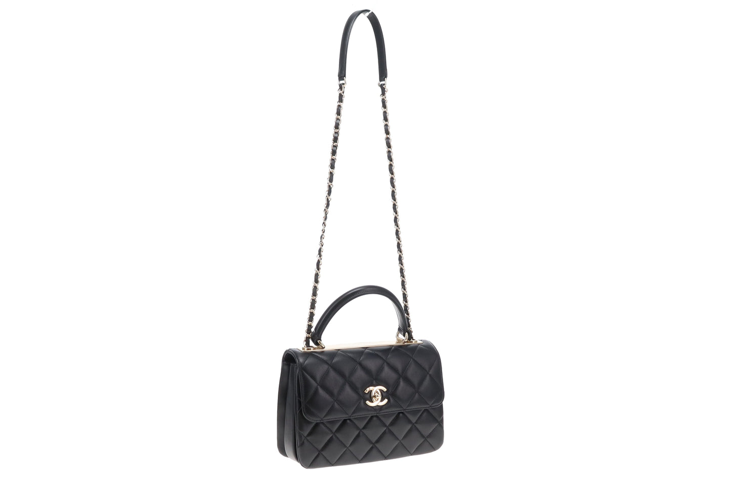 Chanel Trendy Small Black Lambskin