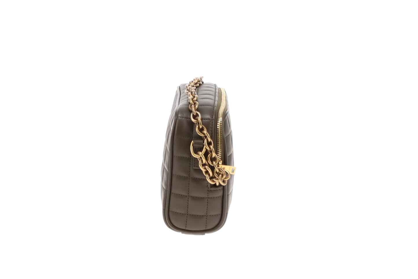 Saint Laurent Cassandre Mini Carre Camera Bag Light Musk Lambskin 2024