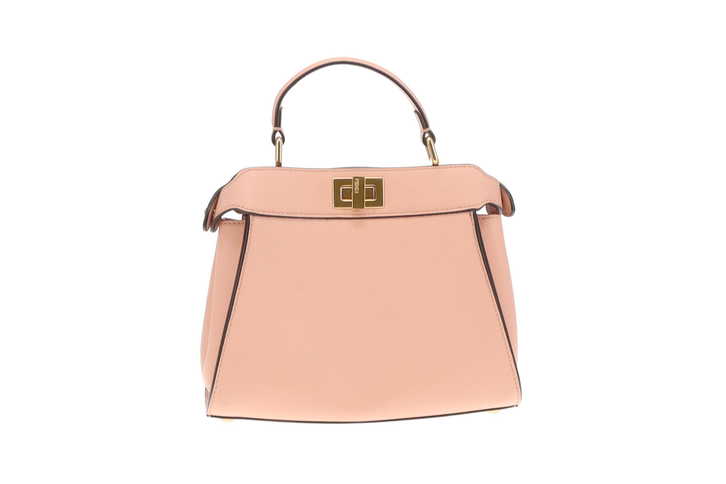 Fendi Peekaboo Mini Handle Bag With Strap Pink 2022
