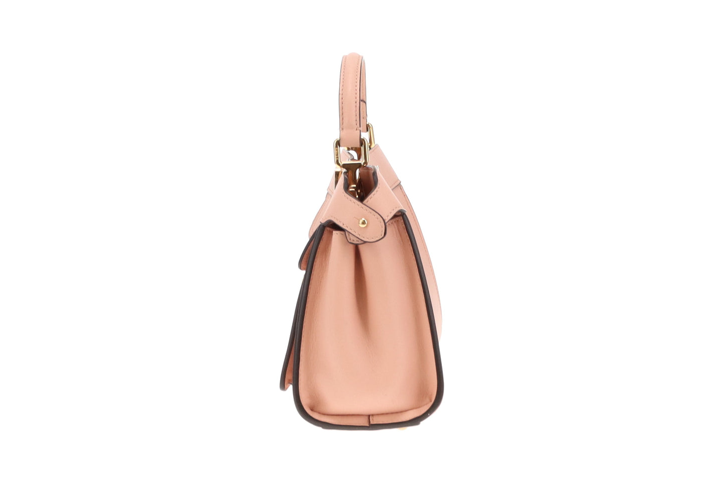 Fendi Peekaboo Mini Handle Bag With Strap Pink 2022