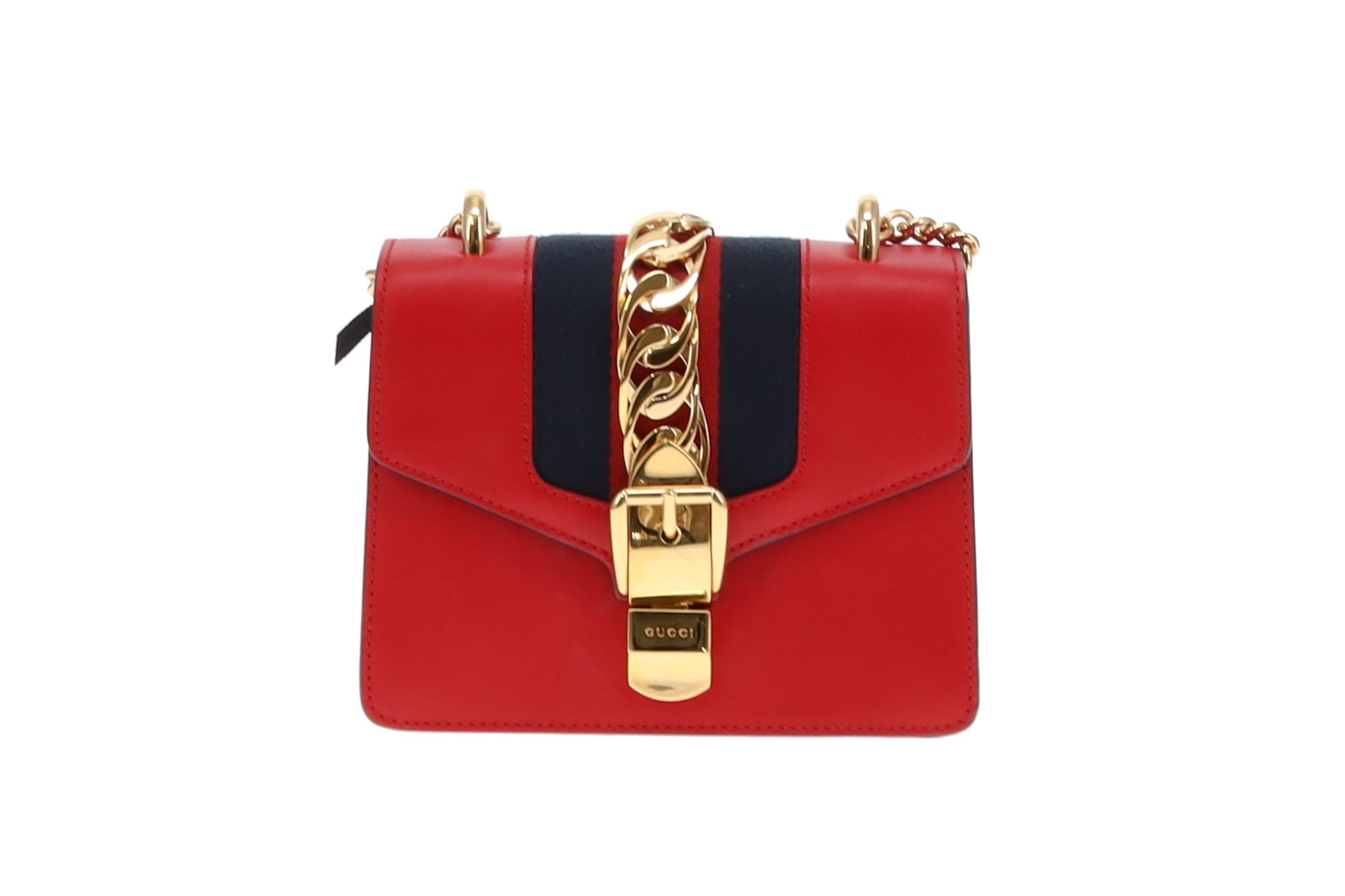 Leather Bags Gucci Sylvie Red Bag Gucci Sylvie Crossbody