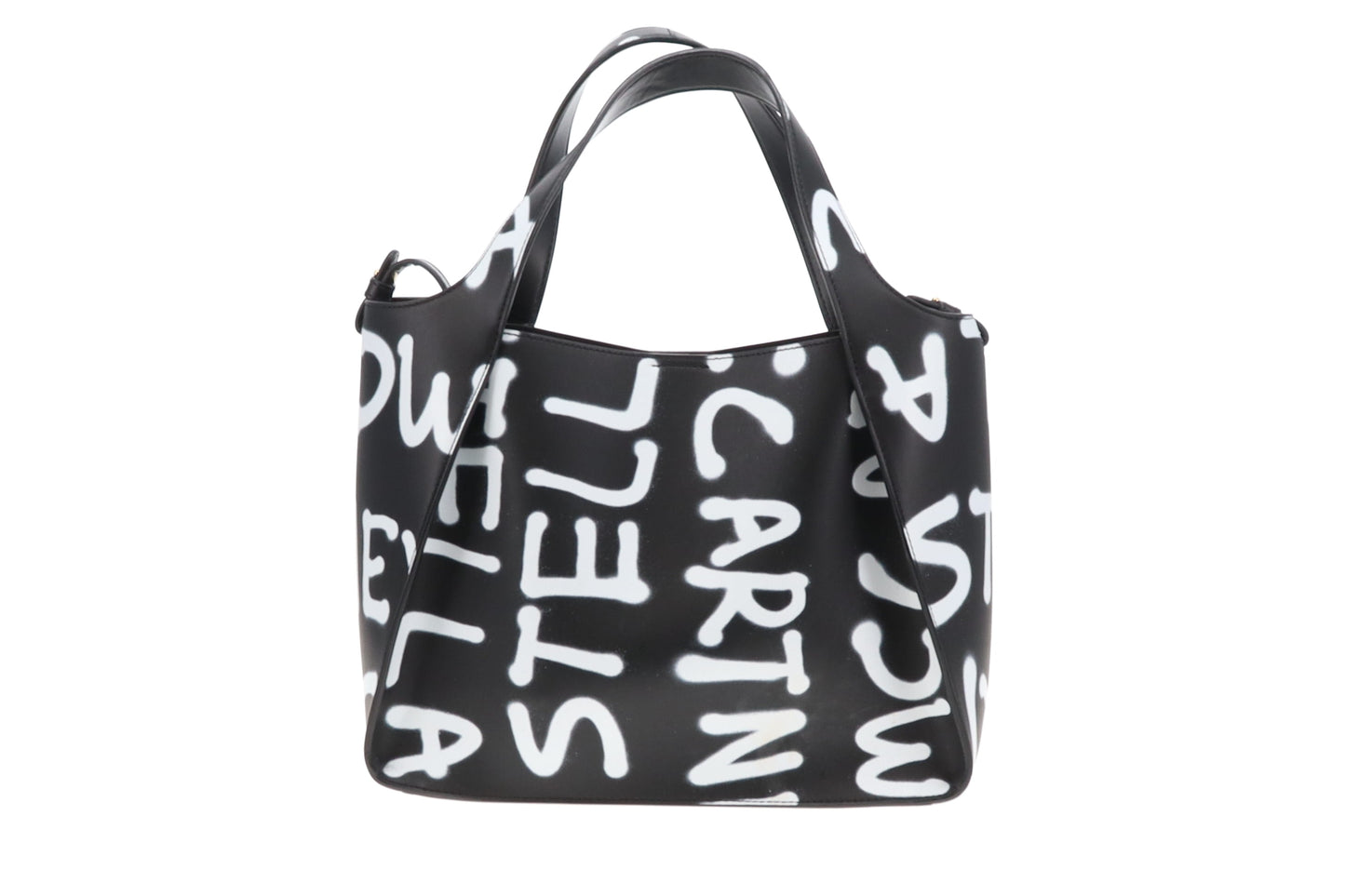 Stella McCartney Logo Tote Bag Ed Curtis Collab Graffiti Print