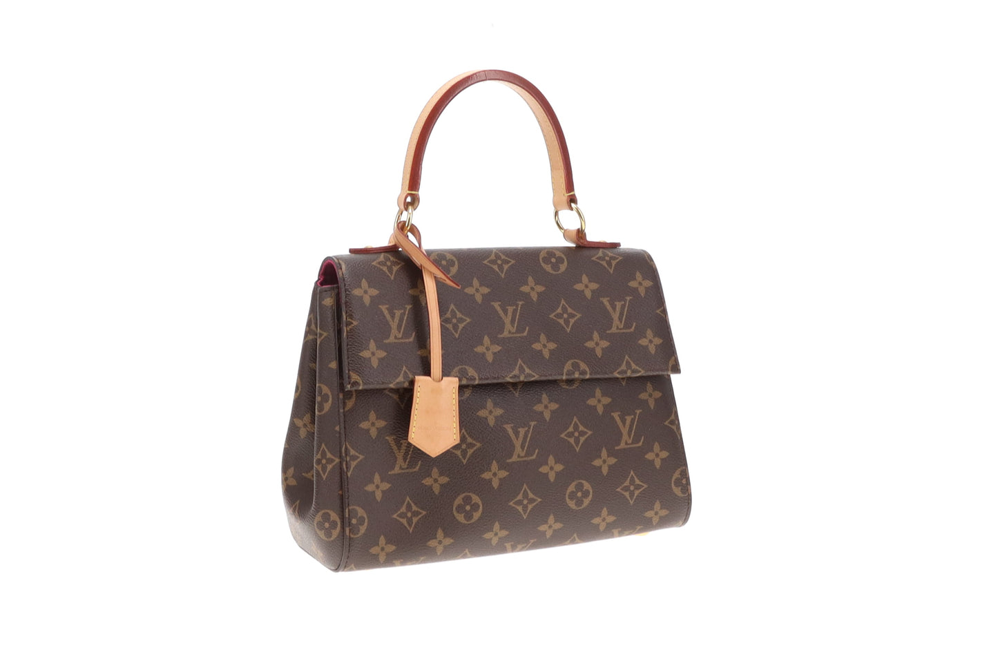 Louis Vuitton Cluny BB Monogram and Bordeaux/Fuchsia (NFID)