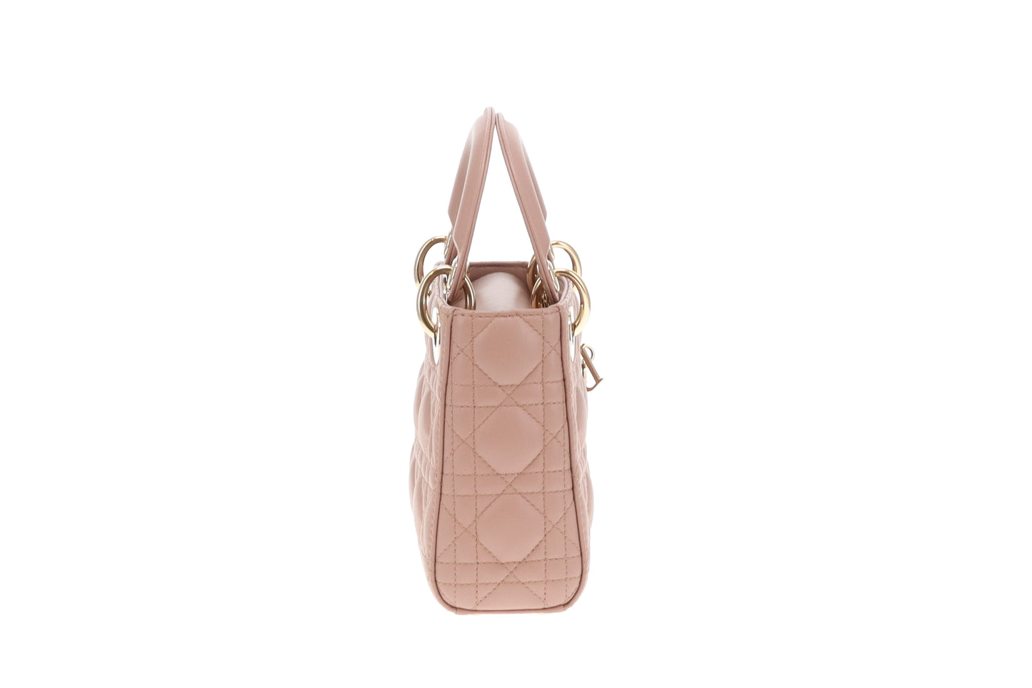 Dior Mini Lady Dior Blush Cannage Lambskin 2022