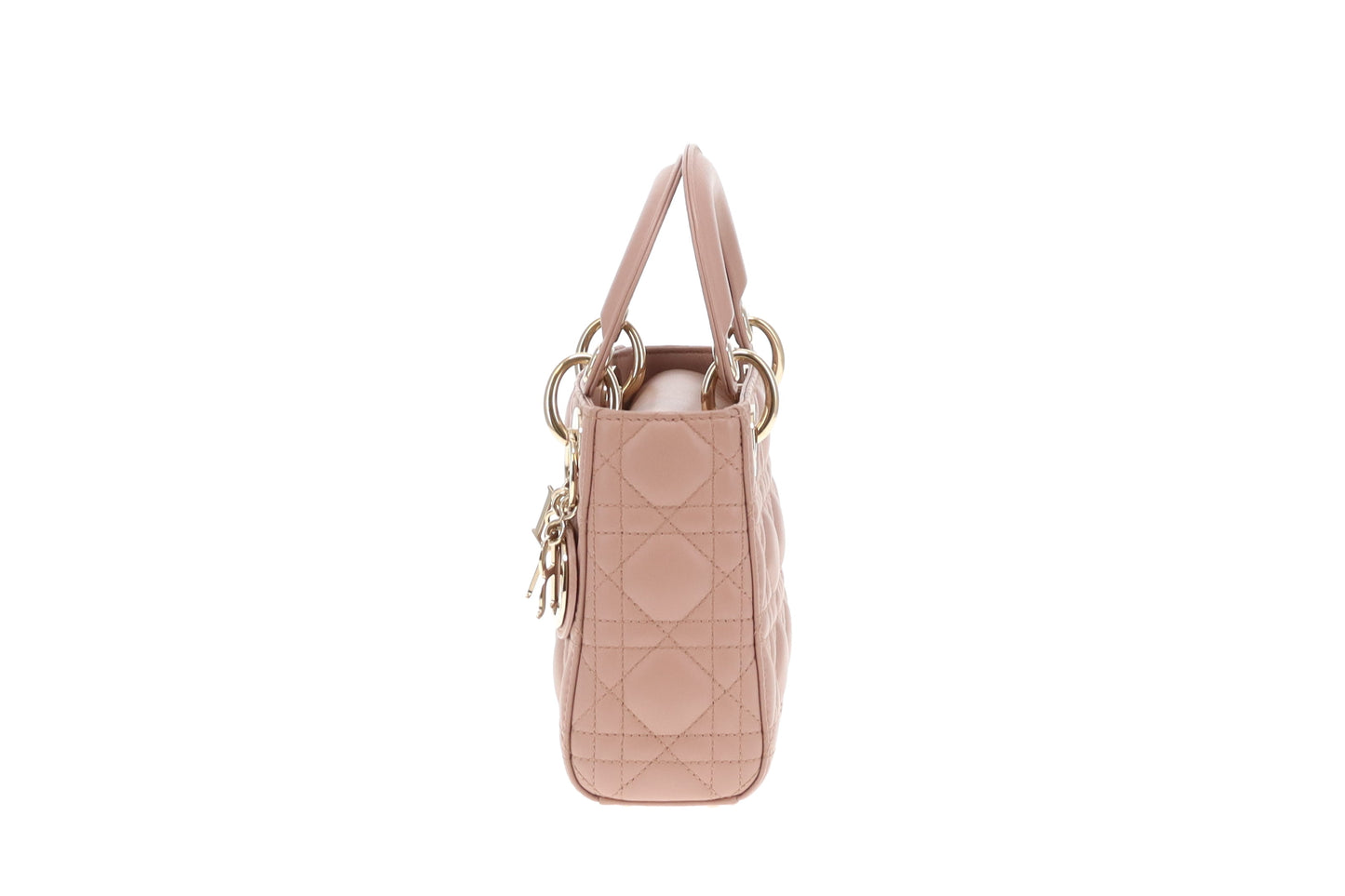 Dior Mini Lady Dior Blush Cannage Lambskin 2022