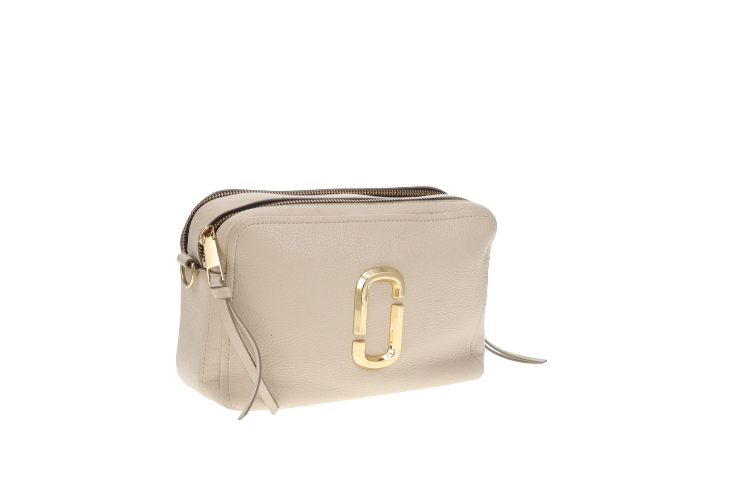 Marc Jacobs The Soft Shot 27 In Ivory Leather