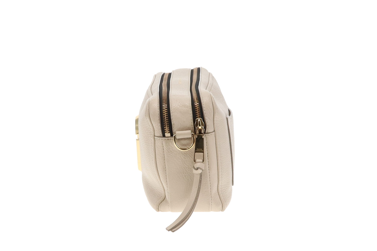 Marc Jacobs The Soft Shot 27 In Ivory Leather