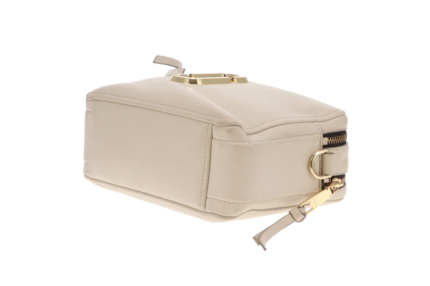 Marc Jacobs The Soft Shot 27 In Ivory Leather