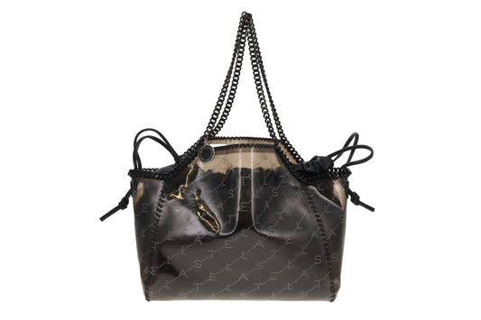 Stella McCartney Large Black Vinyl Falabella