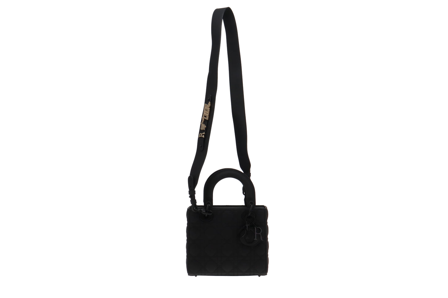 Dior Lady Dior My ABC Small Ultramatte Black