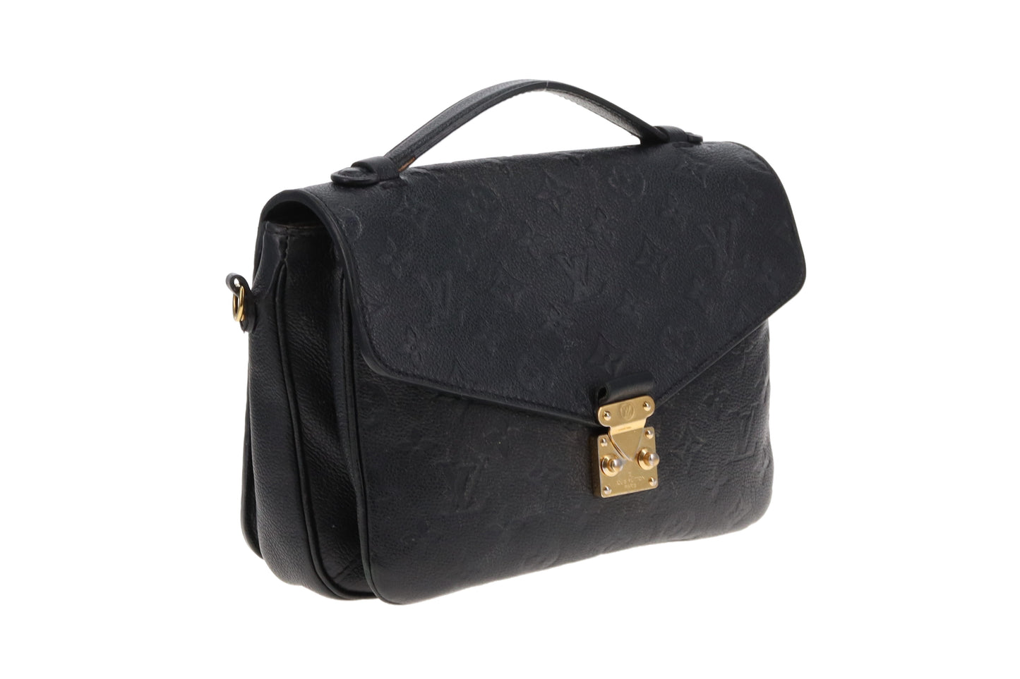 Louis Vuitton Pochette Metis Noir Empreinte Monogram DU0149