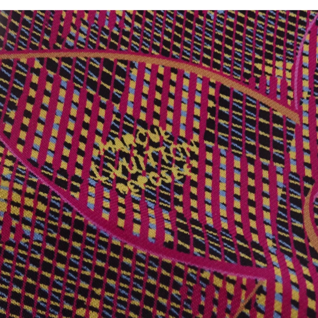 Louis Vuitton Bandeau Damier Pop 100% Silk