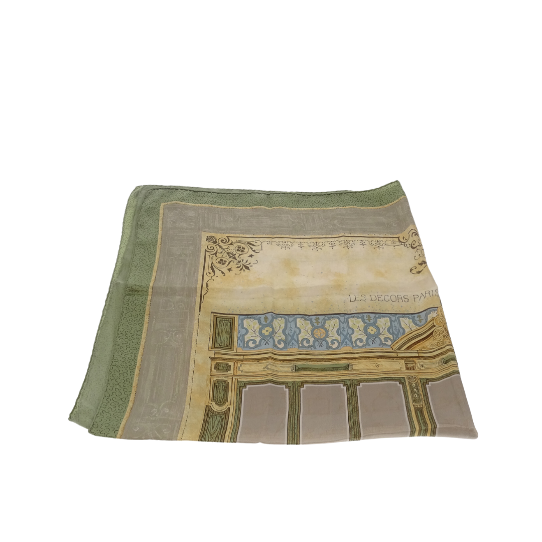 Louis Vuitton 50cm Silk Square With Travel Trunk Motif