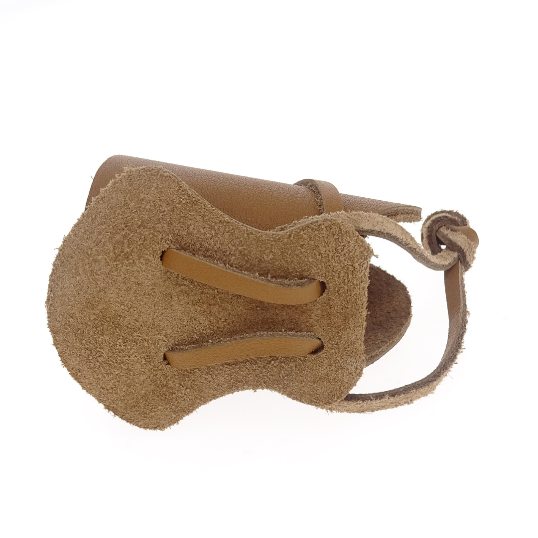 Hermes Milo Lambskin Leather La Selle Saddle Bag Charm (Self Assembly)