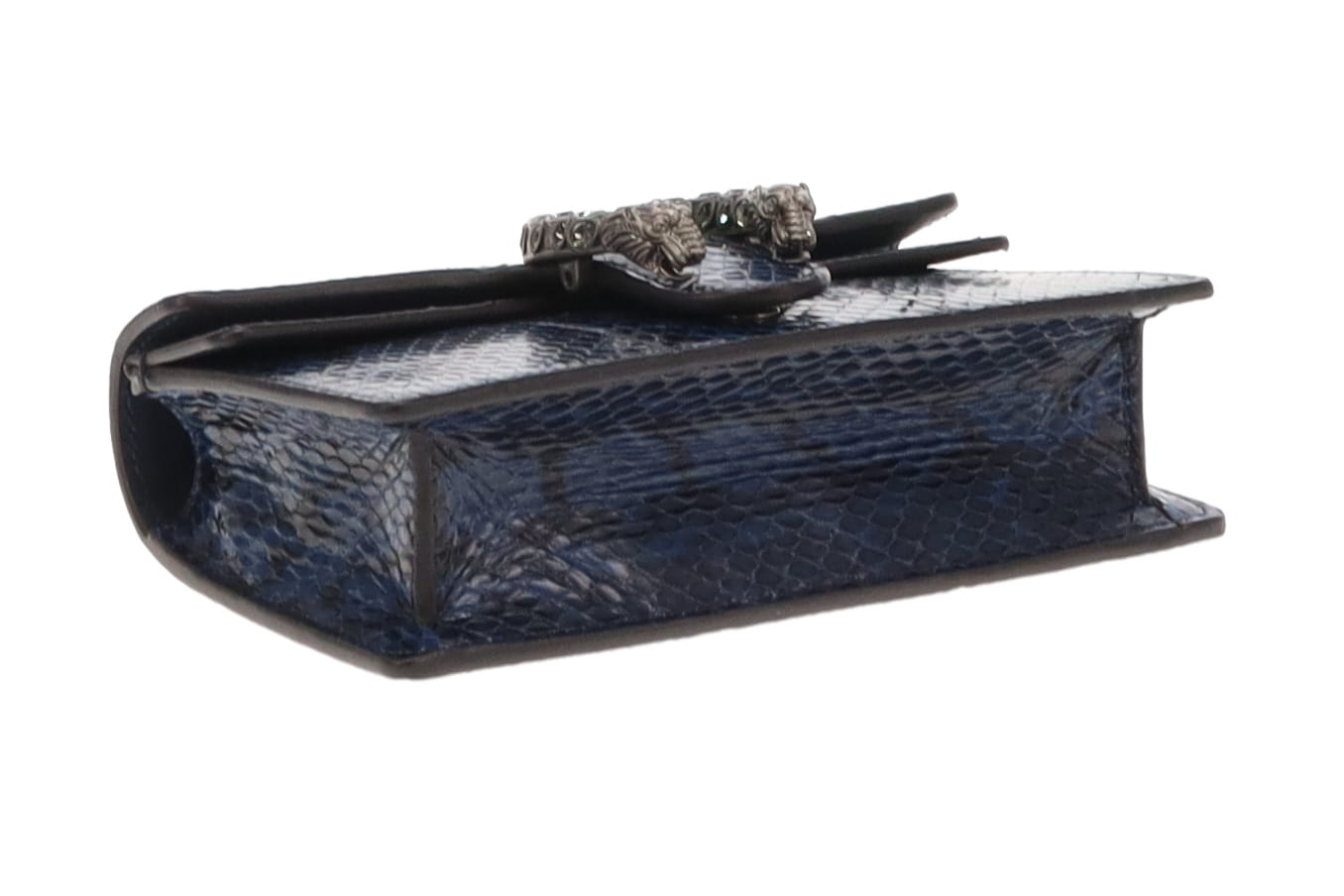 Gucci Blue Snakeskin Super Mini Dionysus