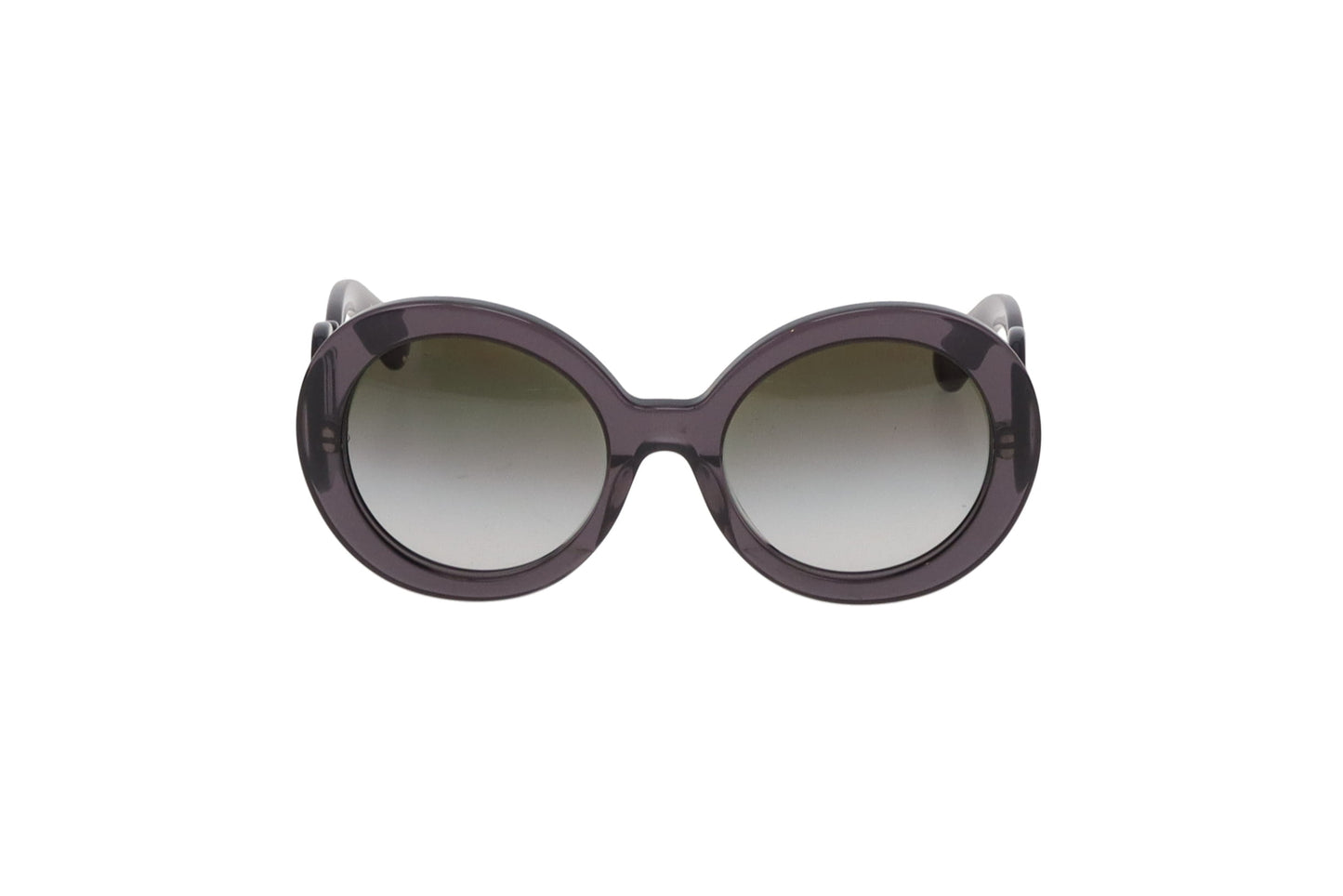 Prada SPR27N Round Swirl Arm Sunglasses